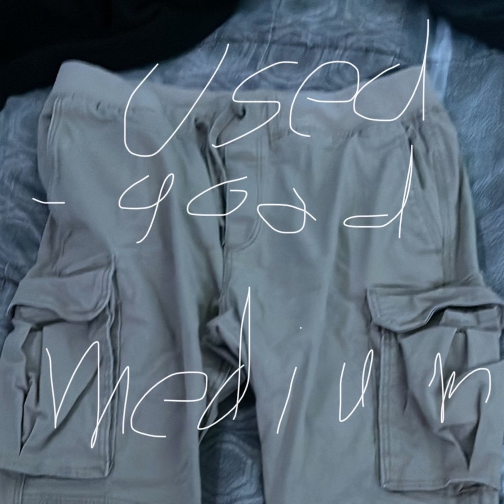 Skinny fit cargo pants